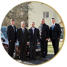 Das Team des Bestattungsinstituts Weberstraße